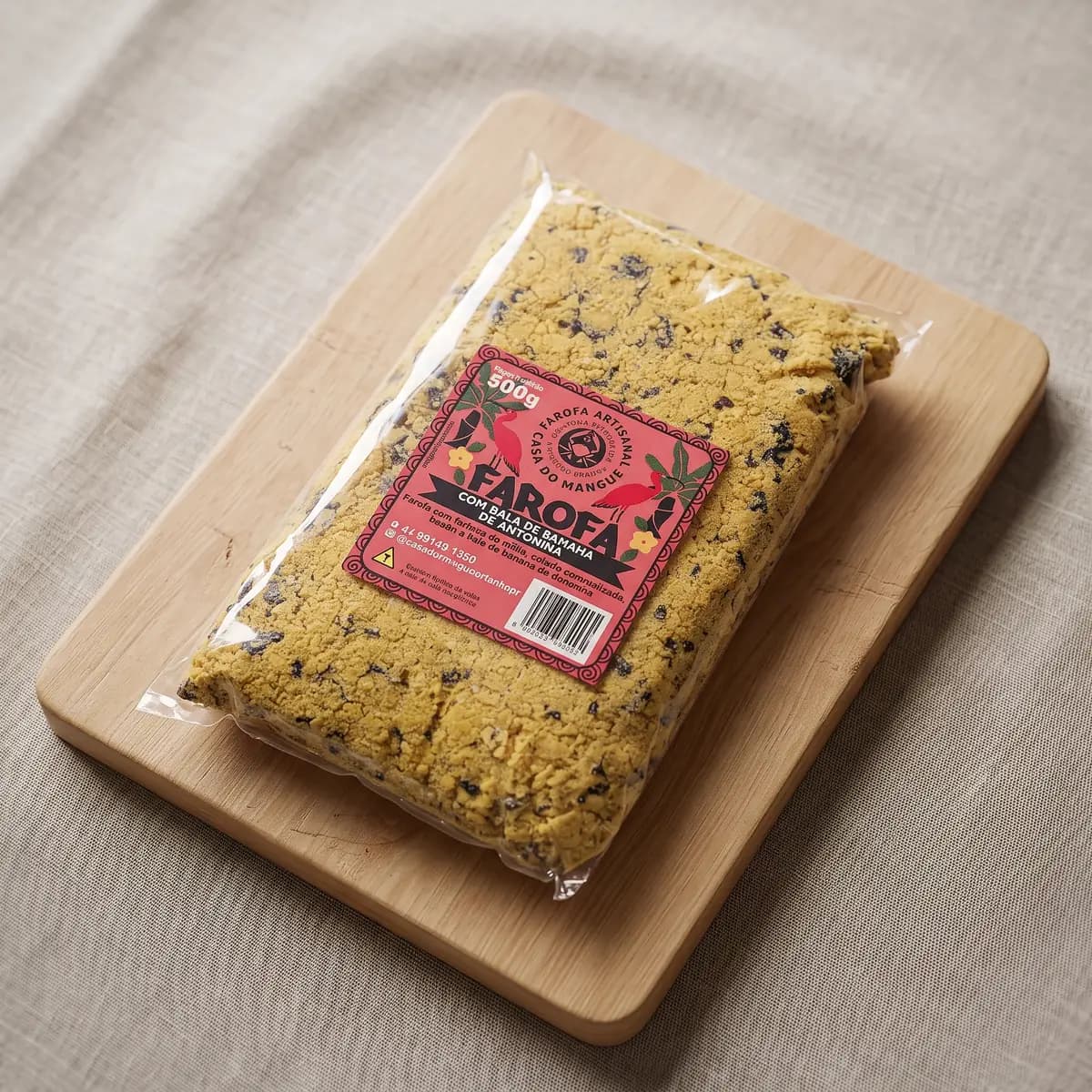 Farofa com Bala de Banana de Antonina — Cebola Caramelizada e Bacon