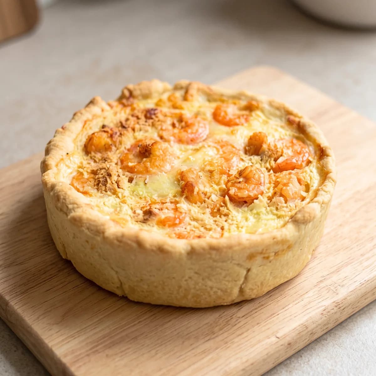 Quiche de Camarão